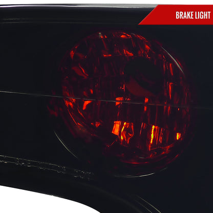 2006-2011 Honda Civic Sedan Tail Lights (Glossy Black Housing/Smoked Lens)