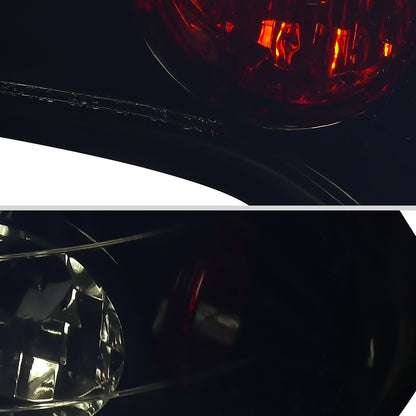 2006-2011 Honda Civic Sedan Tail Lights (Glossy Black Housing/Smoked Lens)