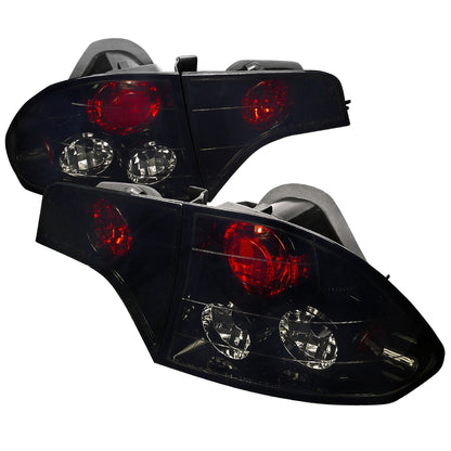 2006-2011 Honda Civic Sedan Tail Lights (Glossy Black Housing/Smoked Lens)