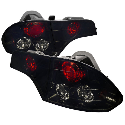2006-2011 Honda Civic Sedan Tail Lights (Glossy Black Housing/Smoked Lens)