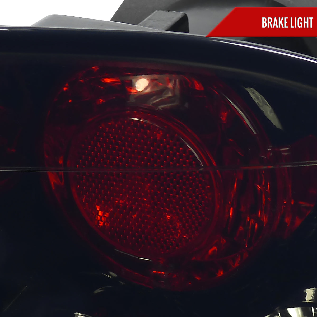 2006-2011 Honda Civic Sedan Tail Lights (Matte Black Housing/Clear Lens)