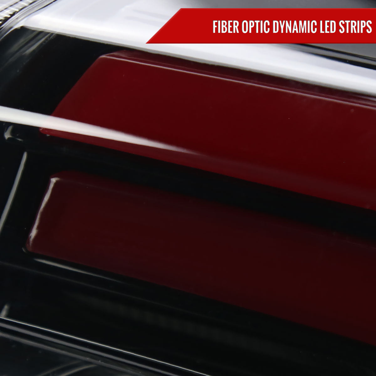 2016-2021 Honda Civic Sedan LED Tail Lights w/ Sequential Turn Signal Lights (Glossy Black Housing/Smoked Lens)