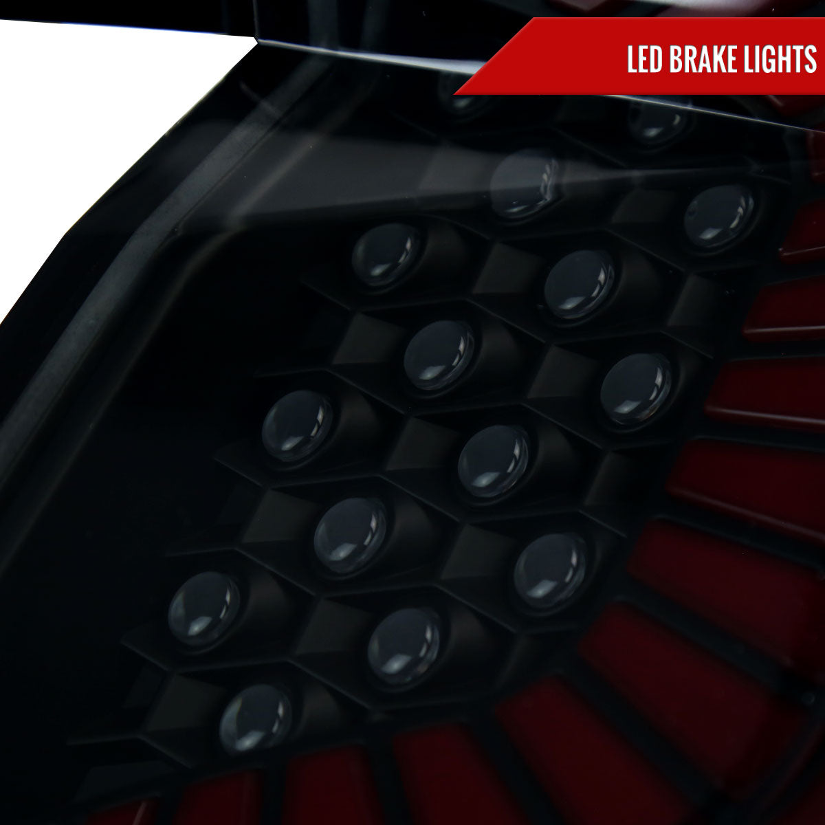 2017-2021 Honda Civic Hatchback LED Sequential Signal Tail Lights (Black Housing/Smoked Lens)