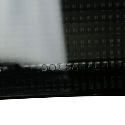 1996-2000 Honda Civic Coupe Tail Lights (Chrome Housing/Red Smoked Lens)