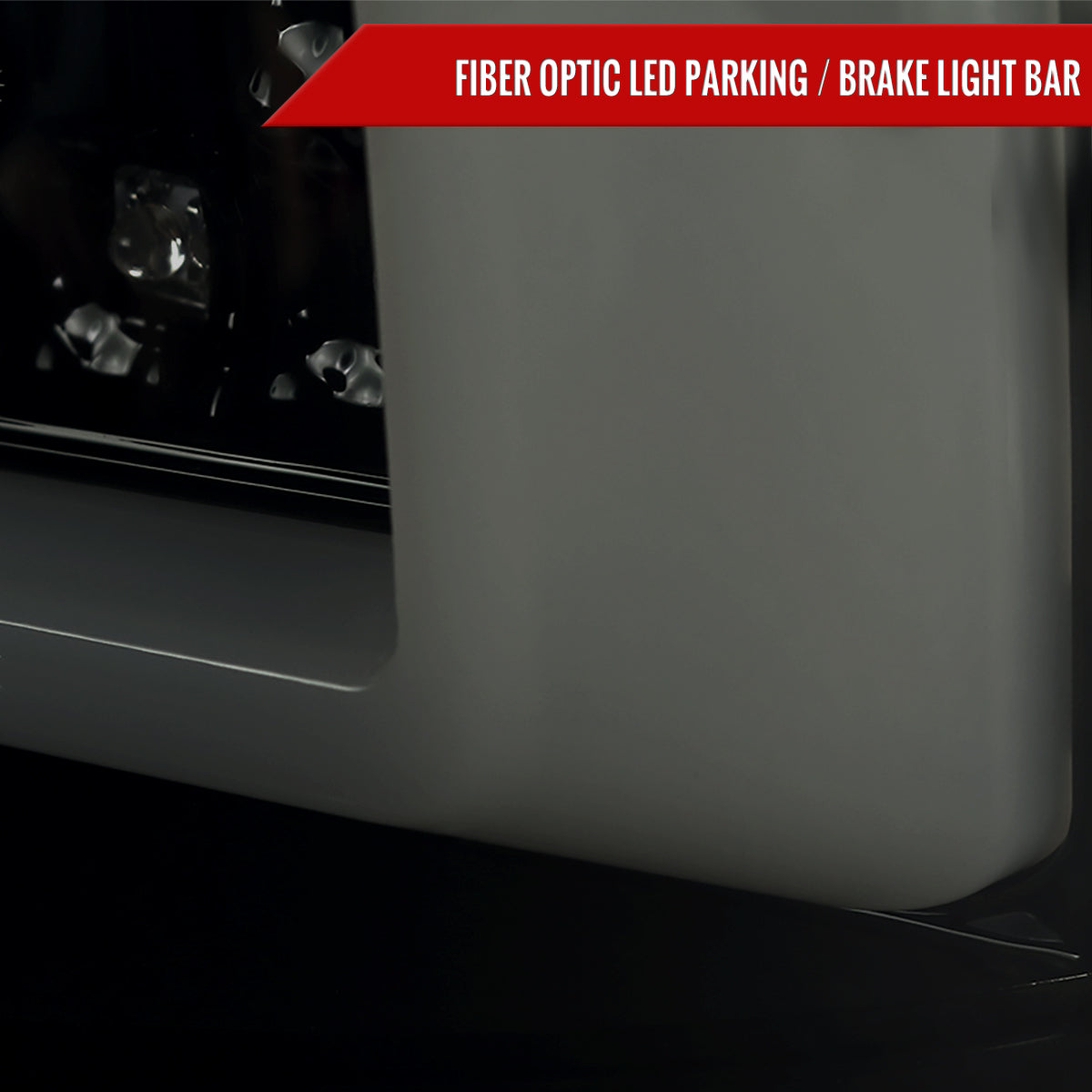 2000-2006 Chevrolet Suburban/Tahoe GMC Yukon/Yukon XL LED C Bar Tail Lights (Glossy Black Housing/Smoked Lens)