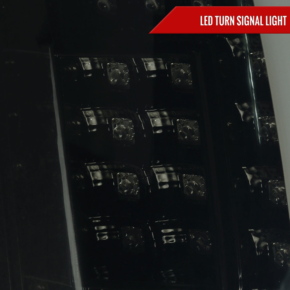 2000-2006 Chevrolet Suburban/Tahoe GMC Yukon/Yukon XL LED C Bar Tail Lights (Glossy Black Housing/Smoked Lens)