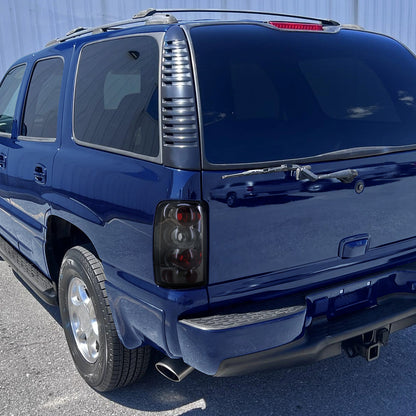 2000-2006 Chevrolet Suburban/Tahoe GMC Yukon/Yukon XL Tail Lights (Chrome Housing/Smoked Lens)