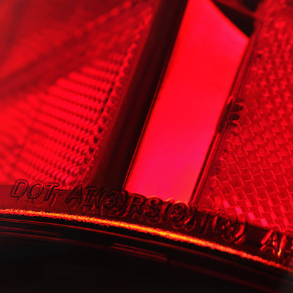 2000-2006 Chevrolet Suburban/Tahoe GMC Yukon/Yukon XL Tail Lights (Chrome Housing/Red Clear Lens)