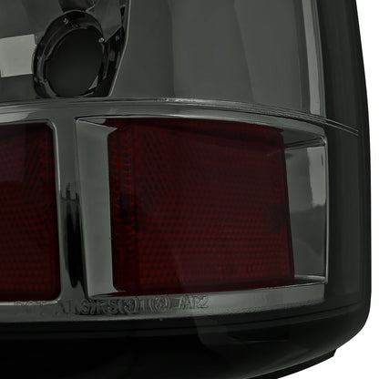 2000-2006 Chevrolet Suburban/Tahoe GMC Yukon/Yukon XL LED Tail Lights (Chrome Housing/Smoked Lens)