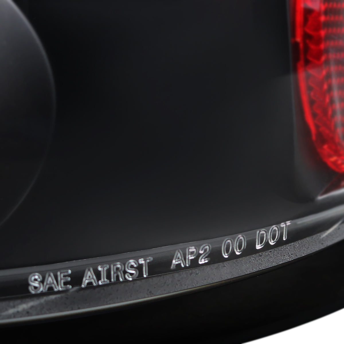 2000-2006 Chevrolet GMC Suburban/Tahoe/Yukon Tail Lights (Matte Black Housing/Clear Lens)