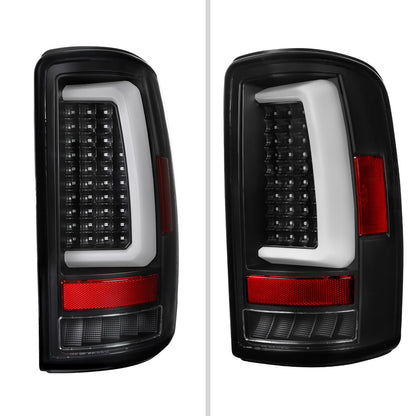 2000-2006 Tahoe/Suburban/Yukon LED C-Bar Tail Lights - Black/Clear - view 8