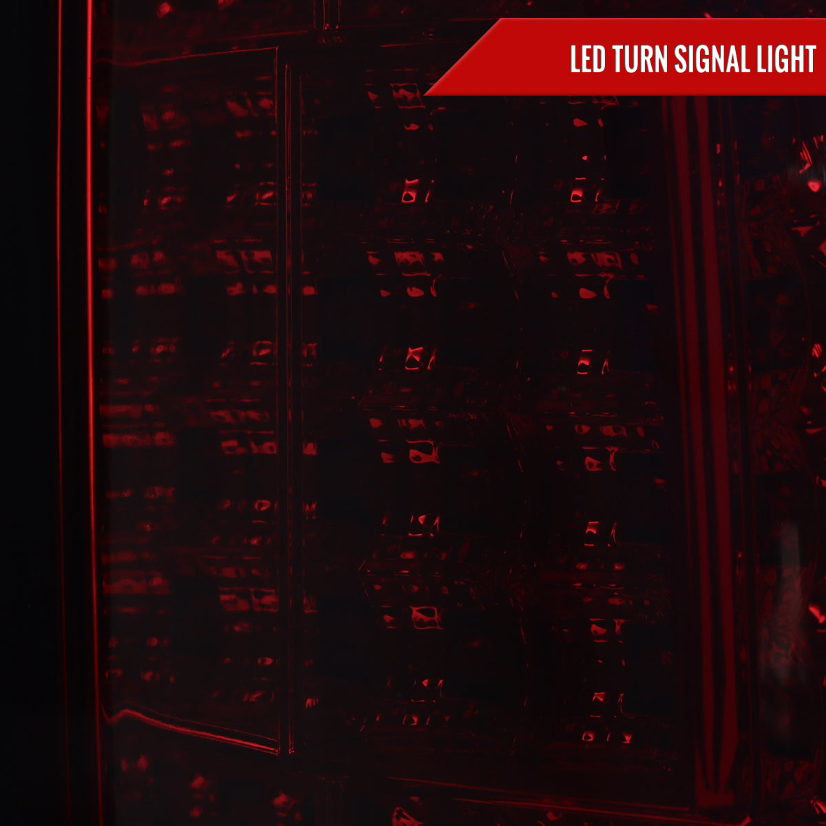 2000-2006 Chevrolet Suburban/Tahoe GMC Yukon/Yukon XL LED C Bar Tail Lights (Chrome Housing/Red Smoked Lens)