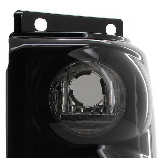 1995-1997 Ford Explorer Tail Lights (Glossy Black Housing/Smoked Lens)
