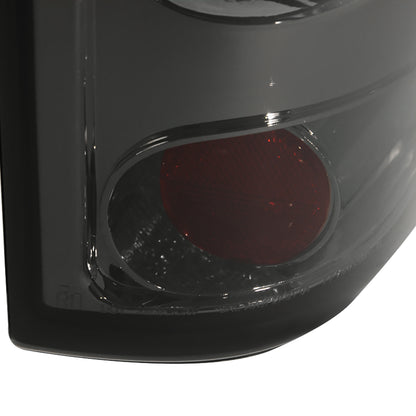 2004-2008 Ford F-150 Styleside Tail Lights (Chrome Housing/Smoked Lens)