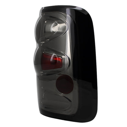 2004-2008 Ford F-150 Styleside Tail Lights (Chrome Housing/Smoked Lens)