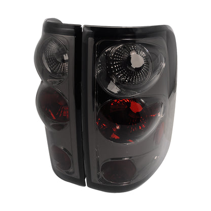 2004-2008 Ford F-150 Styleside Tail Lights (Chrome Housing/Smoked Lens)