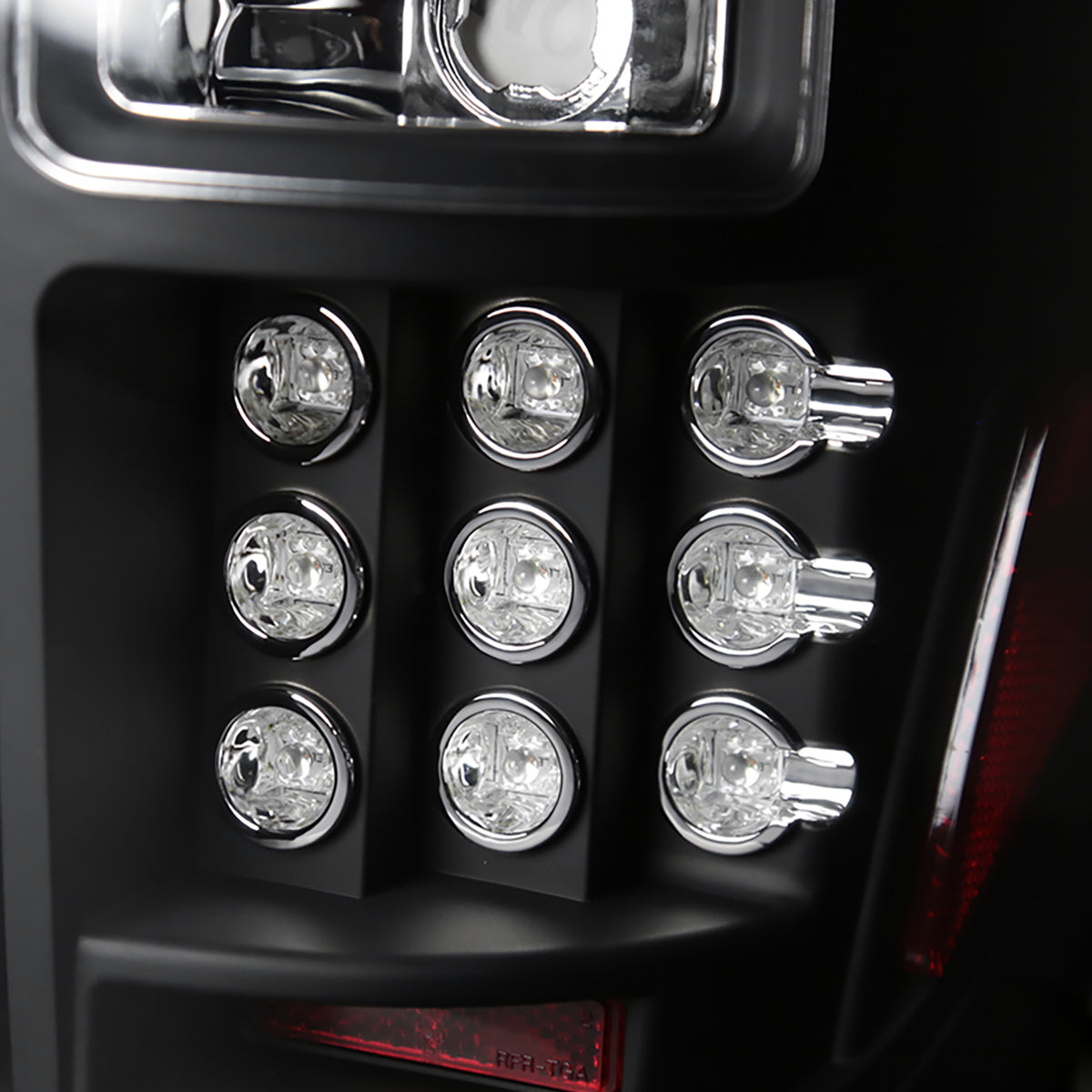 2009-2014 Ford F-150 LED Tail Lights (Matte Black Housing/Clear Lens)