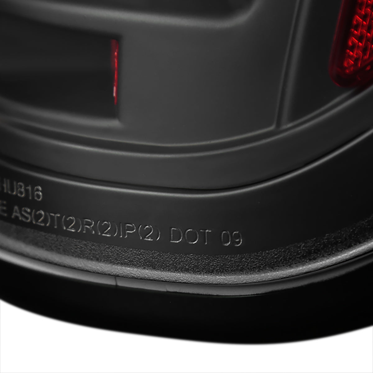 2009-2014 Ford F-150 LED Tail Lights (Matte Black Housing/Clear Lens)