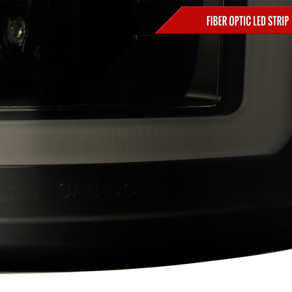 2018-2020 Ford F-150 LED Tail Lights (Glossy Black Housing/Smoked Lens)