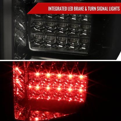 2018-2020 Ford F-150 LED Tail Lights (Chrome Housing/Smoked Lens)