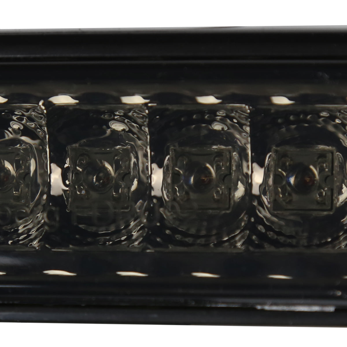 1992-1996 Ford F-150/F-250/F-350/Bronco LED 3rd Brake Light (Chrome Housing/Smoked Lens)