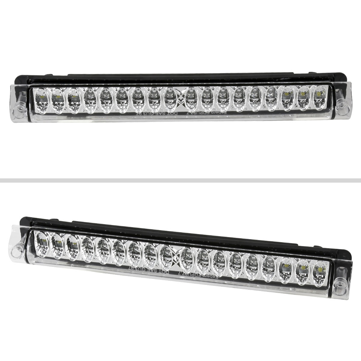 1997-2004 Ford F-150/F-250 Lincoln Blackwood LED 3rd Brake Tail Light (Chrome Housing/Clear Lens)
