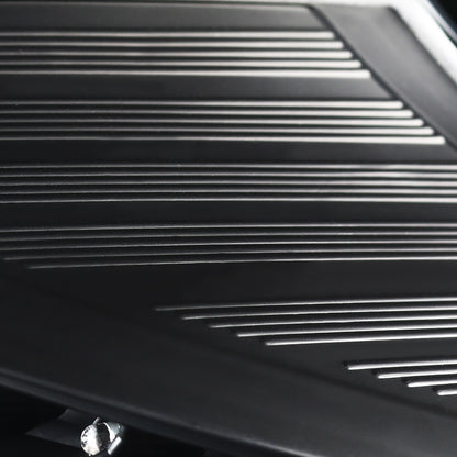 2015-2019 Ford Focus Hatchback LED Tail Lights (Matte Black Housing/Clear Lens)