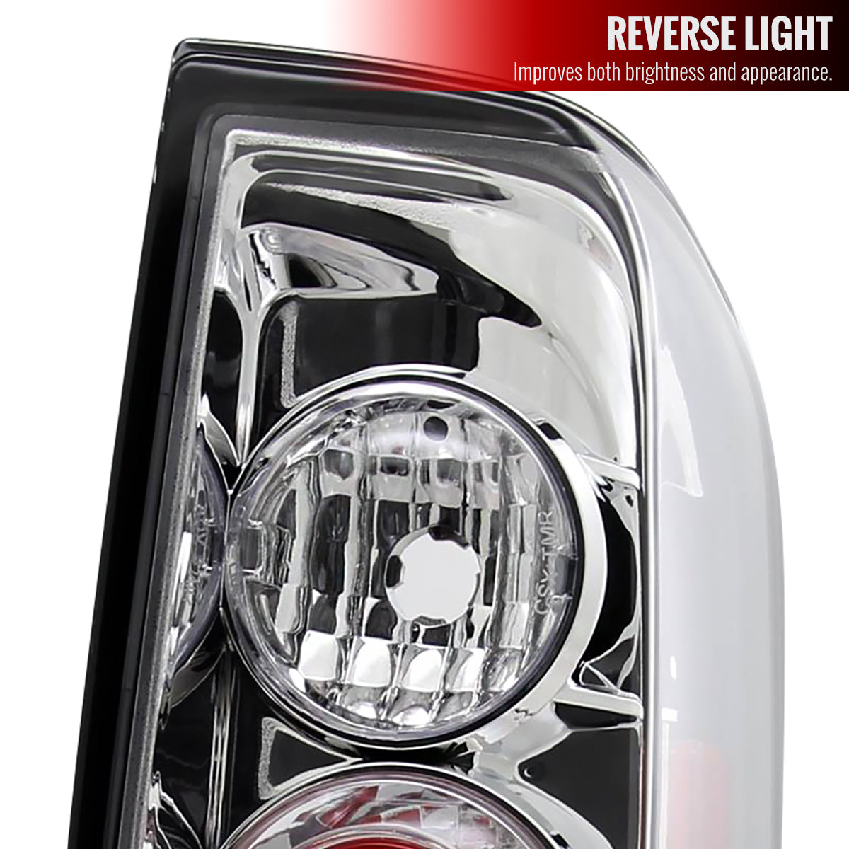 2005-2014 Nissan Frontier/ 2009-2012 Suzuki Equator Tail Lights (Chrome Housing/Clear Lens)