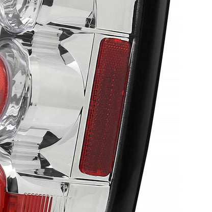 2005-2014 Nissan Frontier/ 2009-2012 Suzuki Equator Tail Lights (Chrome Housing/Clear Lens)