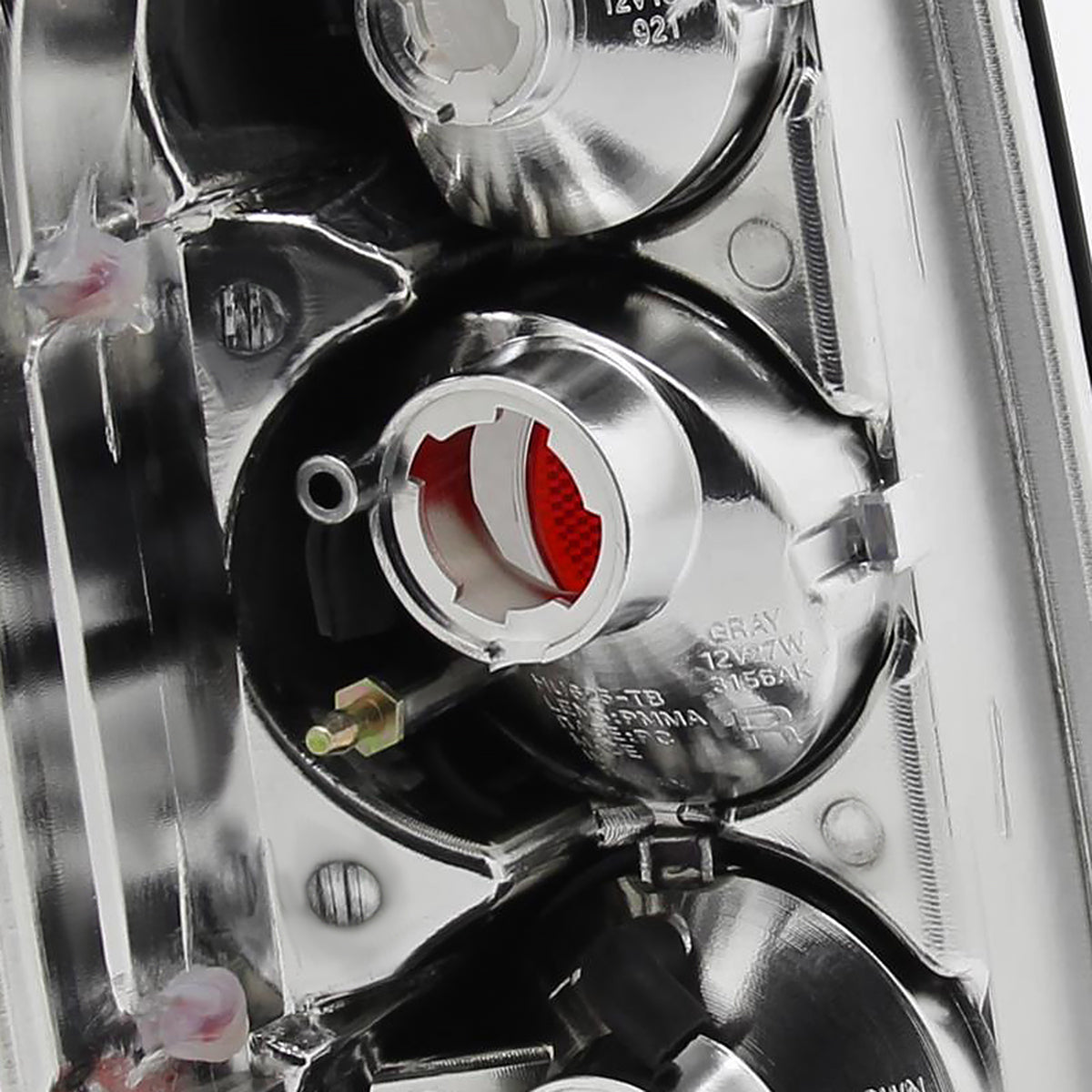2005-2014 Nissan Frontier/ 2009-2012 Suzuki Equator Tail Lights (Chrome Housing/Clear Lens)