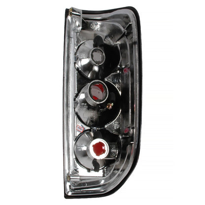 2005-2014 Nissan Frontier/ 2009-2012 Suzuki Equator Tail Lights (Chrome Housing/Clear Lens)