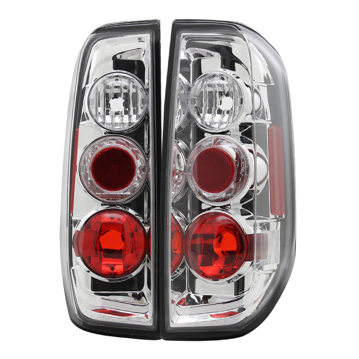 2005-2014 Nissan Frontier/ 2009-2012 Suzuki Equator Tail Lights (Chrome Housing/Clear Lens)