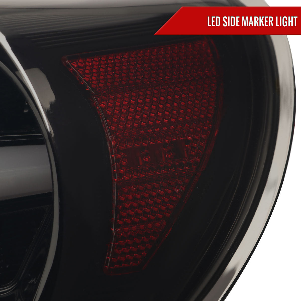 2013-2016 Scion FRS/ Subaru BRZ Lambo Style Sequential LED Tail Lights (Glossy Black Housing/Smoked Lens)