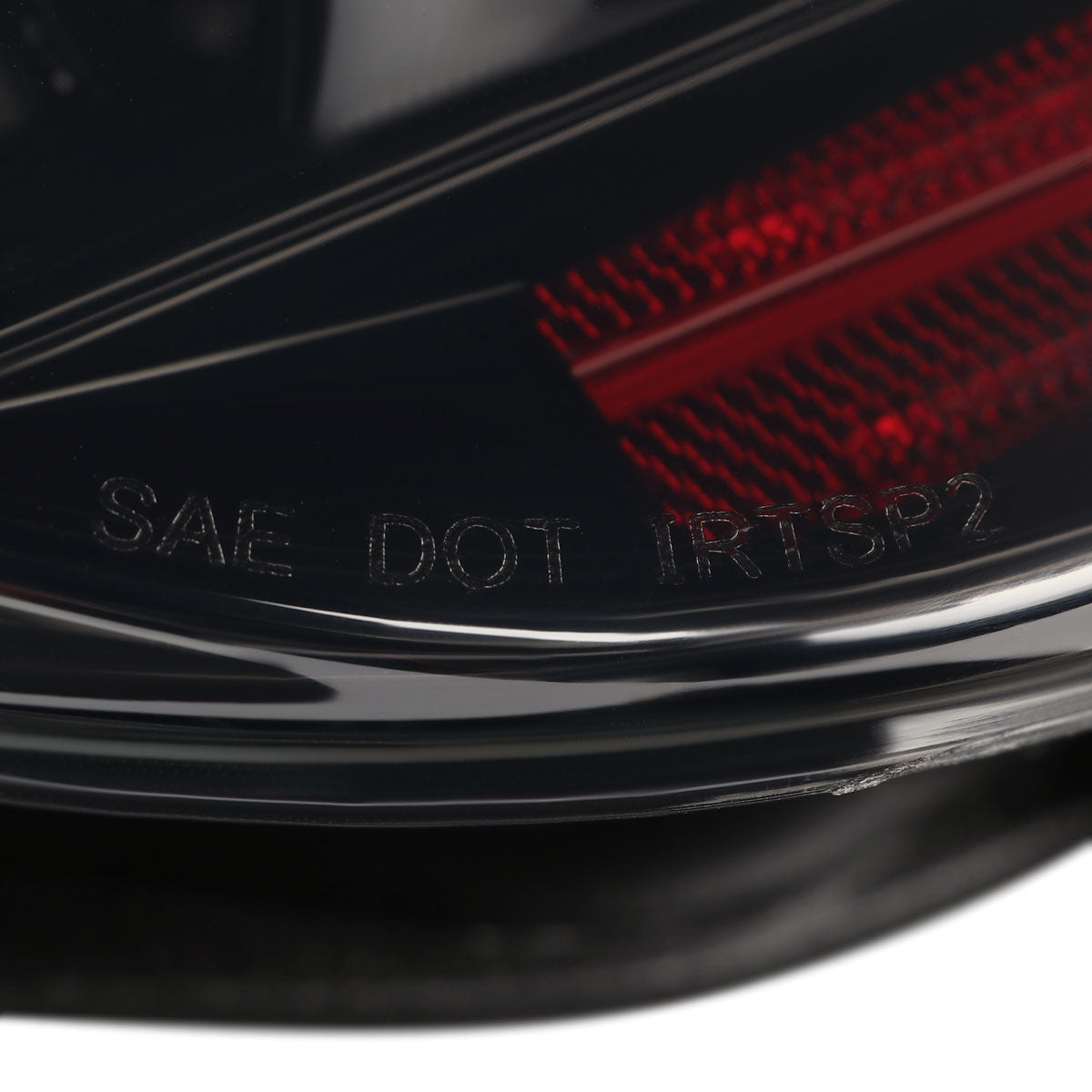 2013-2016 Scion FRS/ Subaru BRZ Lambo Style Sequential LED Tail Lights (Glossy Black Housing/Smoked Lens)