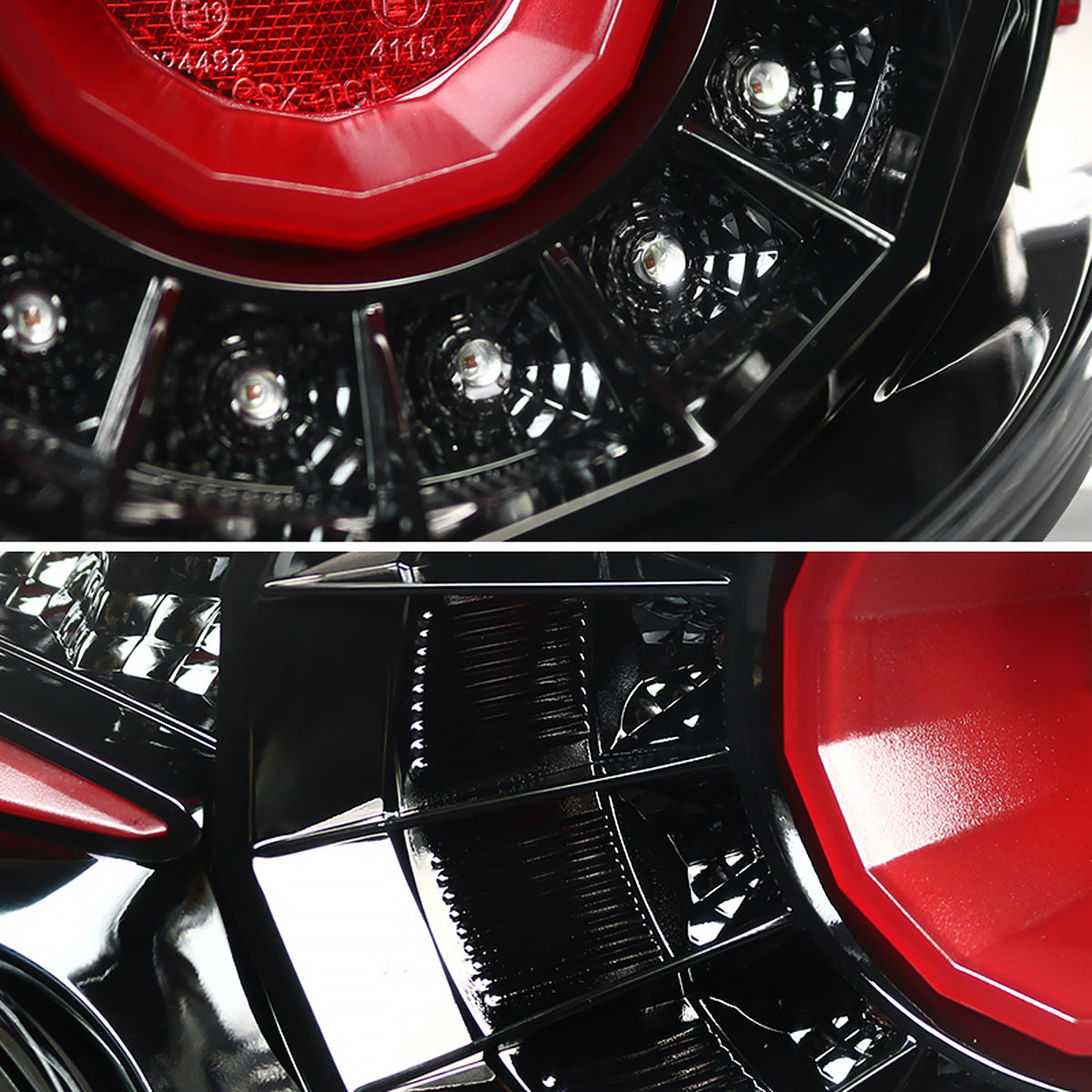 2012-2016 Scion FRS/ Subaru BRZ/ Toyota 86 LED Tail Lights (Jet Black Housing/Clear Lens)