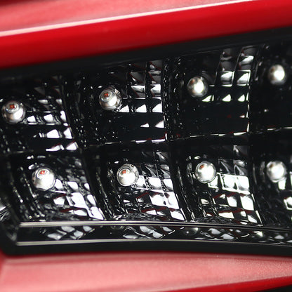 2012-2016 Scion FRS/ Subaru BRZ/ Toyota 86 LED Tail Lights (Jet Black Housing/Clear Lens)