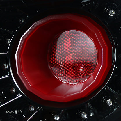 2012-2016 Scion FRS/ Subaru BRZ/ Toyota 86 LED Tail Lights (Jet Black Housing/Clear Lens)