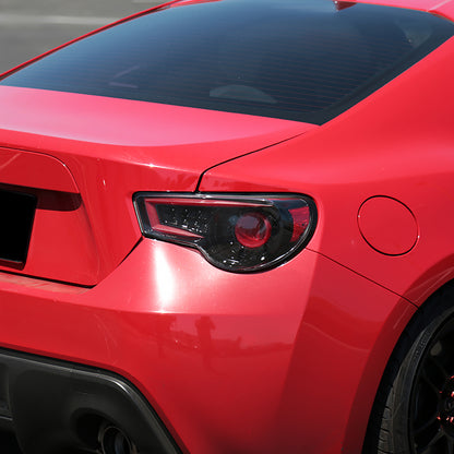2012-2016 Scion FRS/ Subaru BRZ/ Toyota 86 LED Tail Lights (Jet Black Housing/Clear Lens)