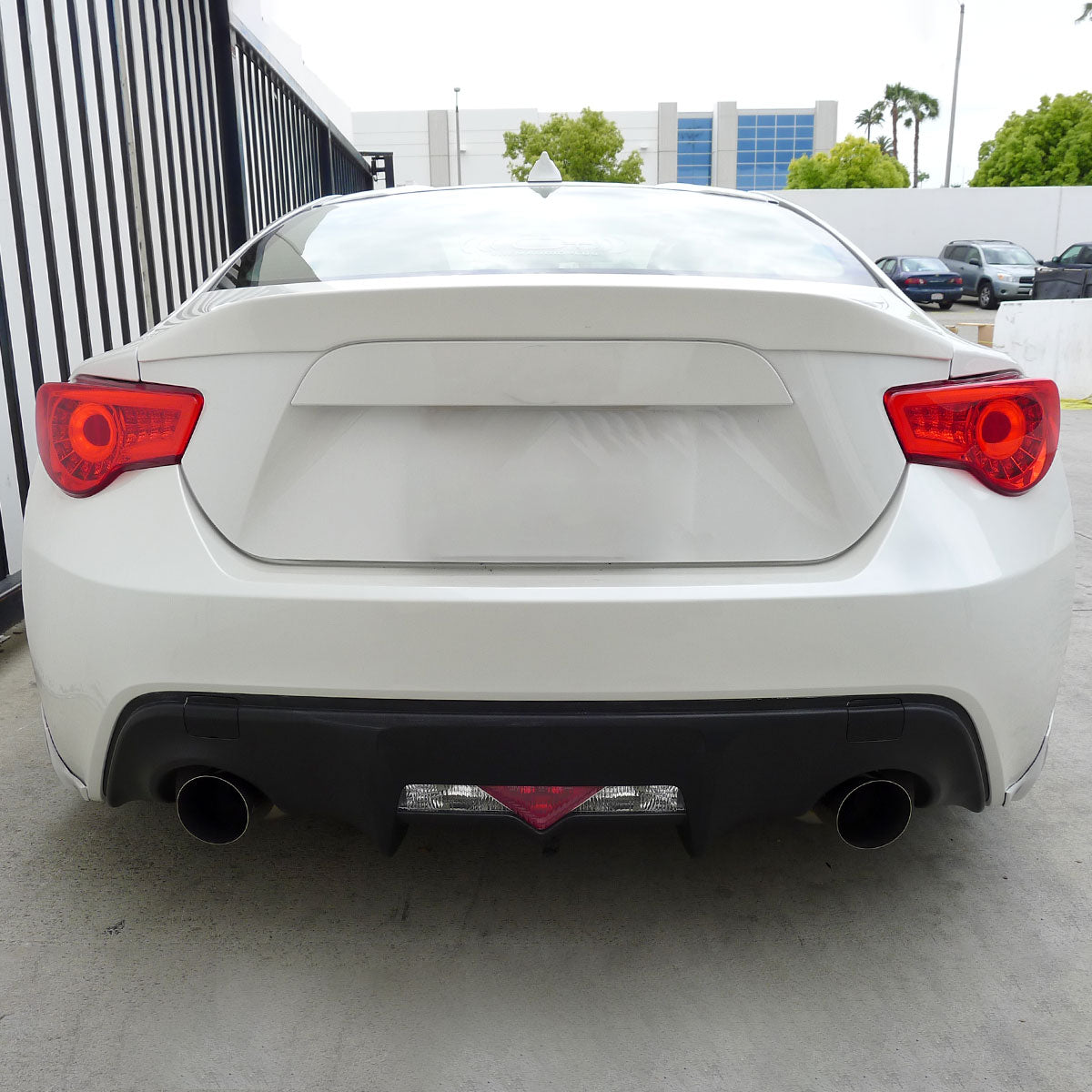 2012-2016 Scion FRS/ Subaru BRZ/ Toyota 86 Sequential LED Tail Lights (Chrome Housing/Red Lens)