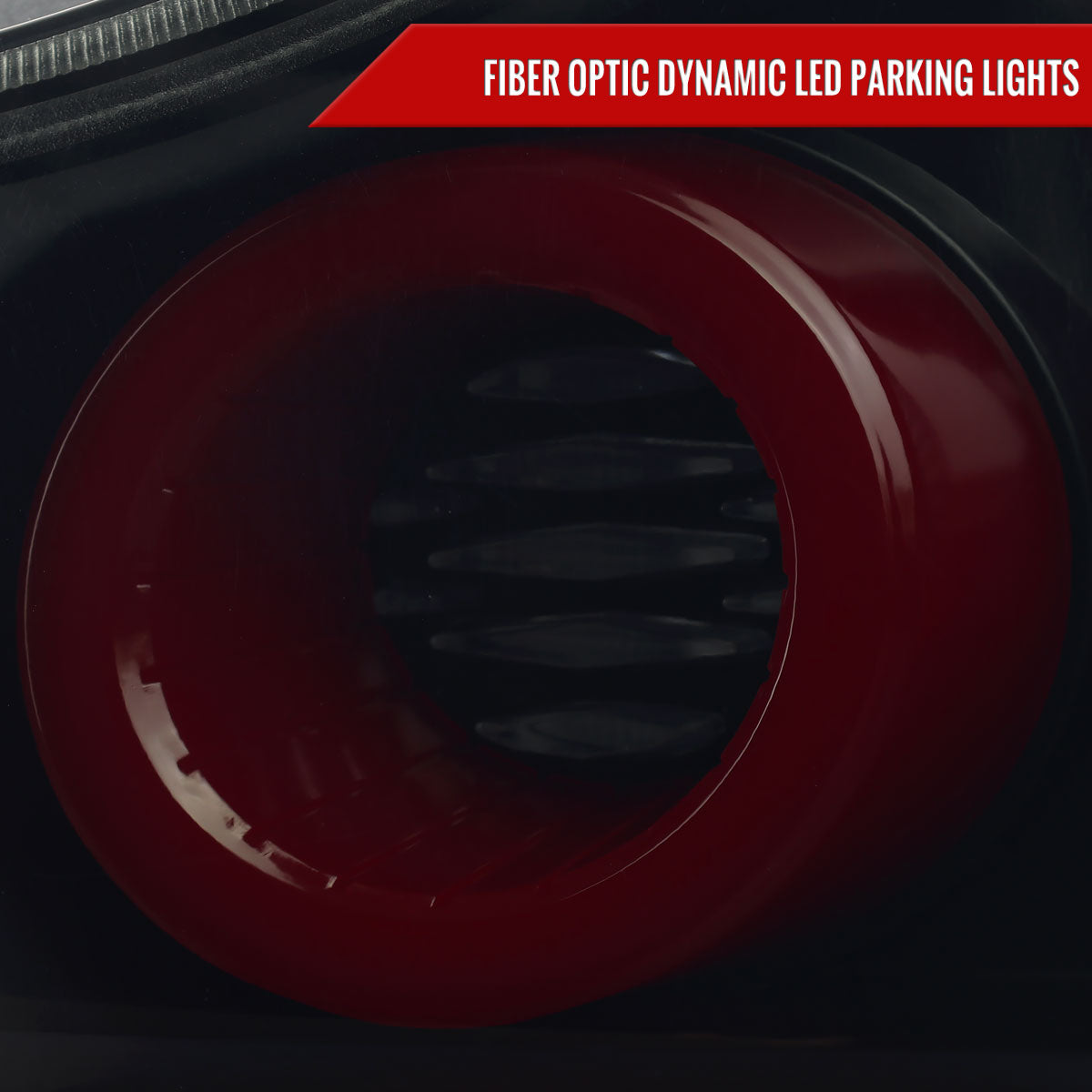 2008-2013 Infiniti G37/2014-2015 Q60 Coupe/Convertible Red LED Tail Lights w/ Switchback Sequential Turn Signals (Black Housing / Smoked Lens)
