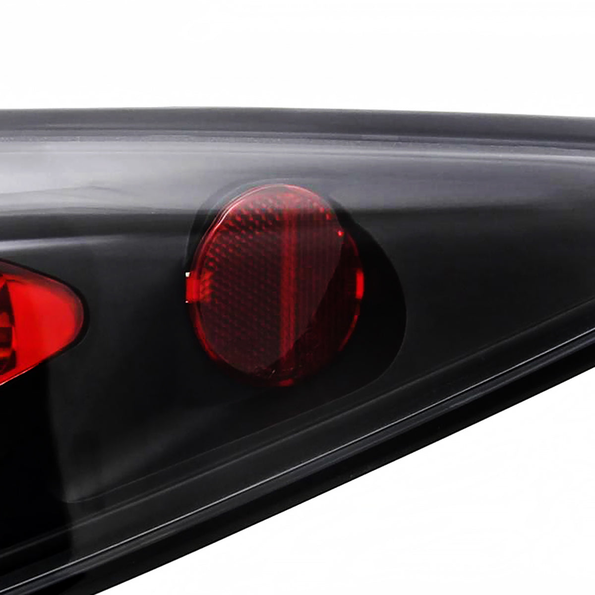 2005-2010 Pontiac G6 Coupe Tail Lights (Matte Black Housing/Clear Lens)