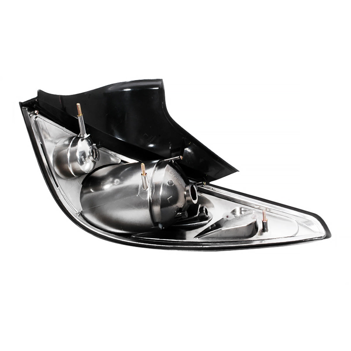 2005-2010 Pontiac G6 Coupe Tail Lights (Matte Black Housing/Clear Lens)