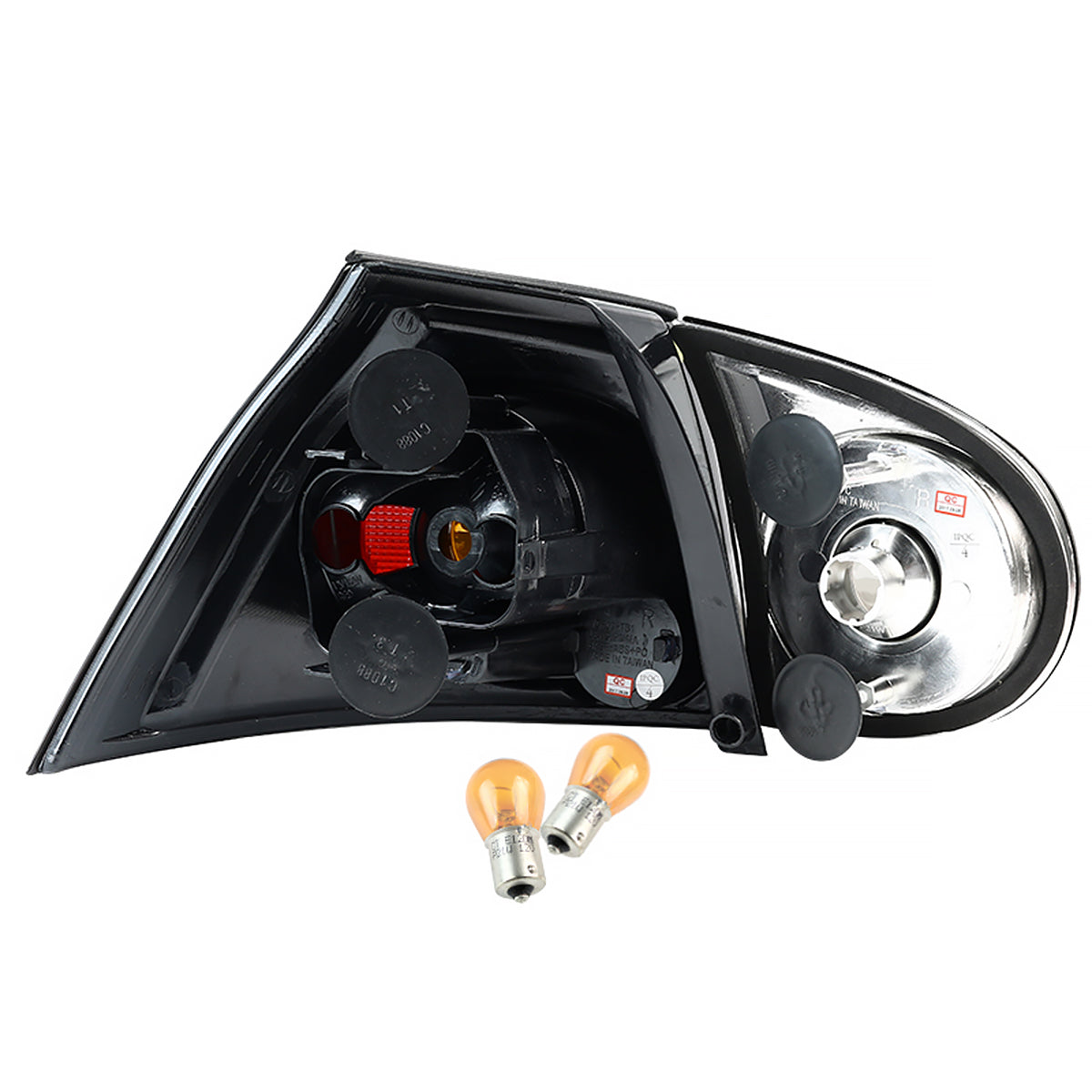 2006-2009 Volkswagen Golf GTI Mk5/Rabbit/R32 Tail Lights (Chrome Housing/Smoked Lens)