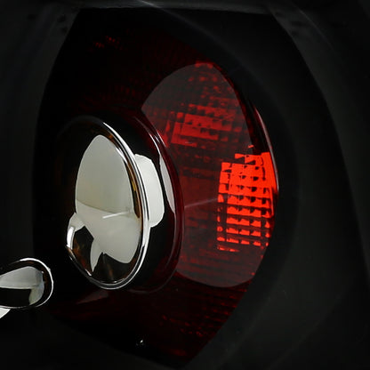 2006-2009 Volkswagen Golf GTI Mk5/Rabbit/R32 Tail Lights (Matte Black Housing/Clear Lens)