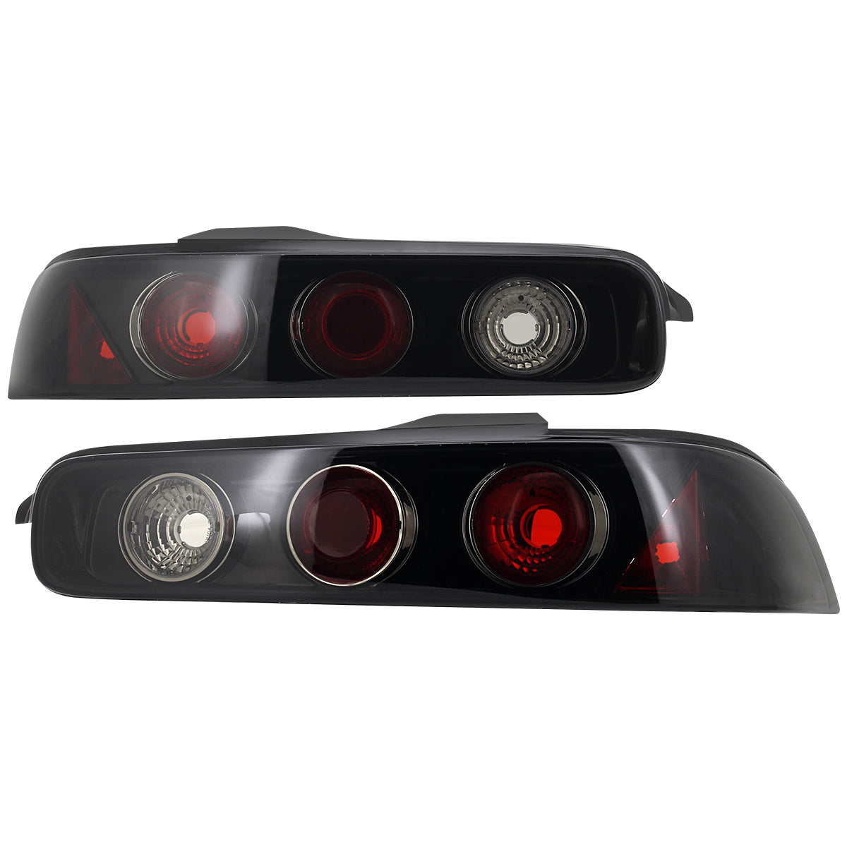 1994-2001 Acura Integra Hatchback Tail Lights (Glossy Black Housing/Smoked Lens)