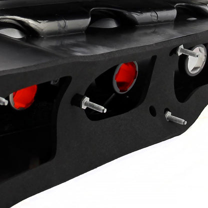 1994-2001 Acura Integra Hatchback Tail Lights (Matte Black Housing/Clear Lens)