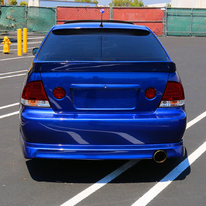 2001-2005  Lexus IS300 LED Tail Lights (Chrome Housing/Red Clear Lens)