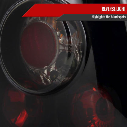 1999-2005 Volkswagen Jetta/Bora Mk4 Sedan Tail Lights (Glossy Black Housing/Smoked Lens)