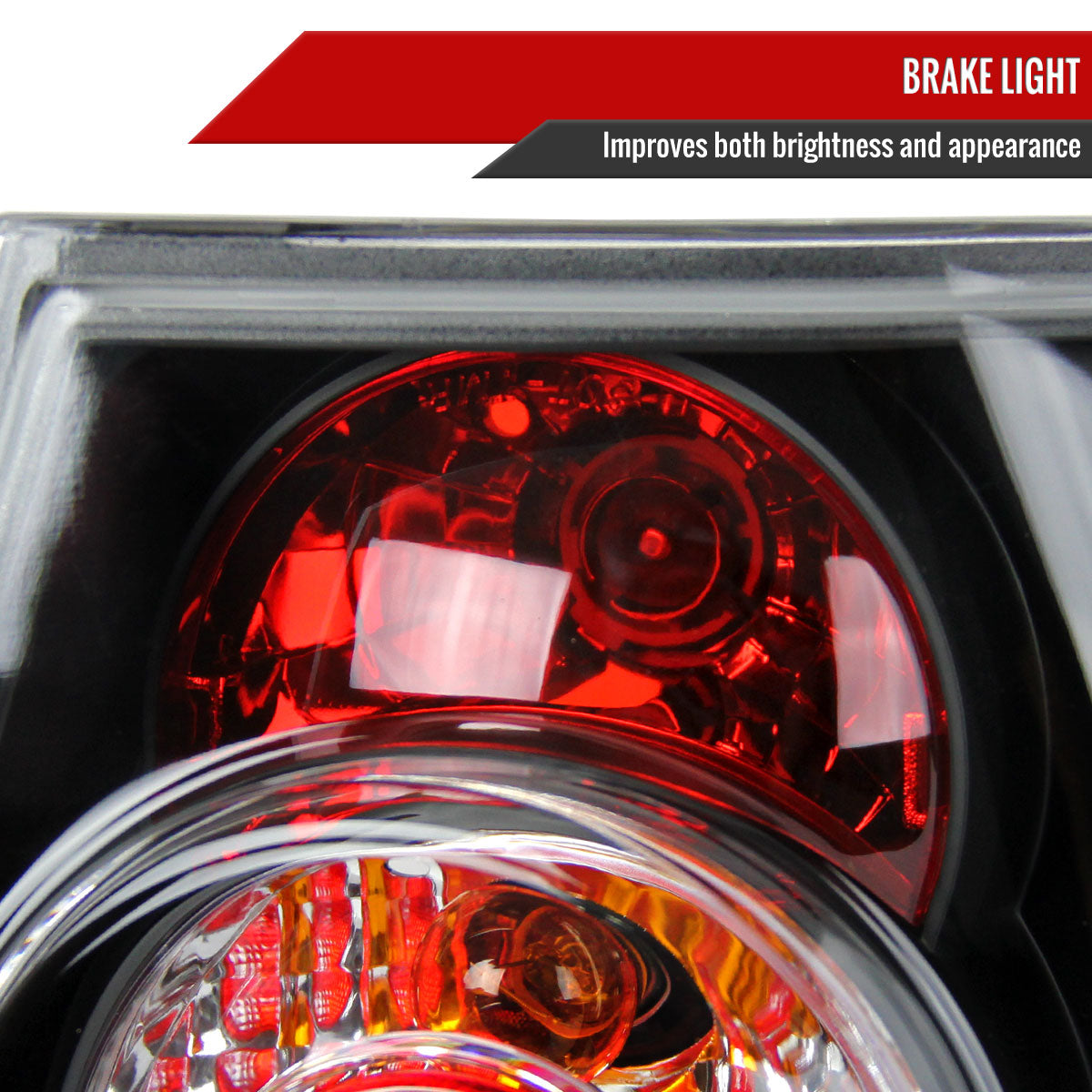 1999-2005 Volkswagen Jetta/Bora Mk4 Sedan Tail Lights (Matte Black Housing/Clear Lens)