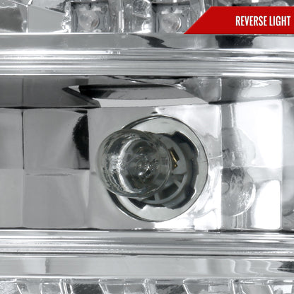 2005-2006 Mini Cooper S LED Tail Lights (Chrome Housing/Clear Lens)